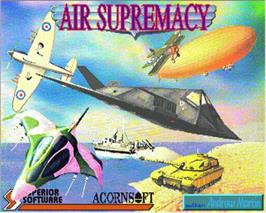 In game image of Air Supremecy on the Acorn Archimedes.