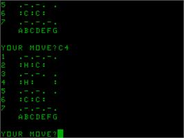 In game image of Condot on the Acorn Atom.