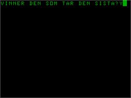 Title screen of Nim on the Acorn Atom.
