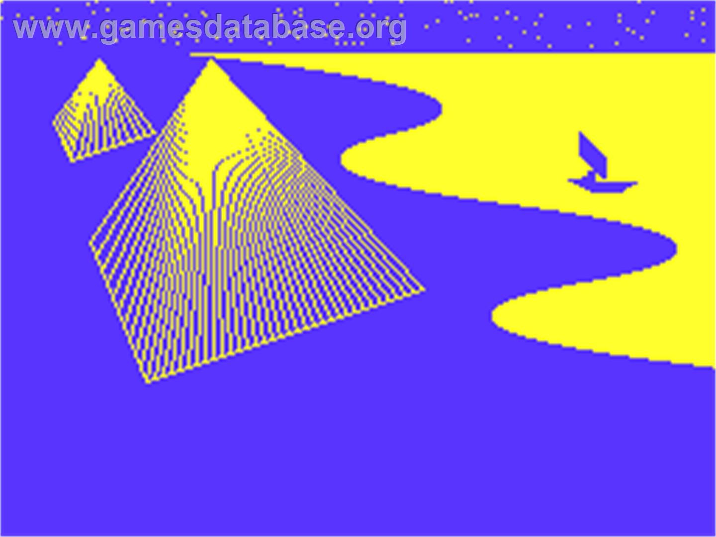 Piramide - Acorn Atom - Artwork - Title Screen