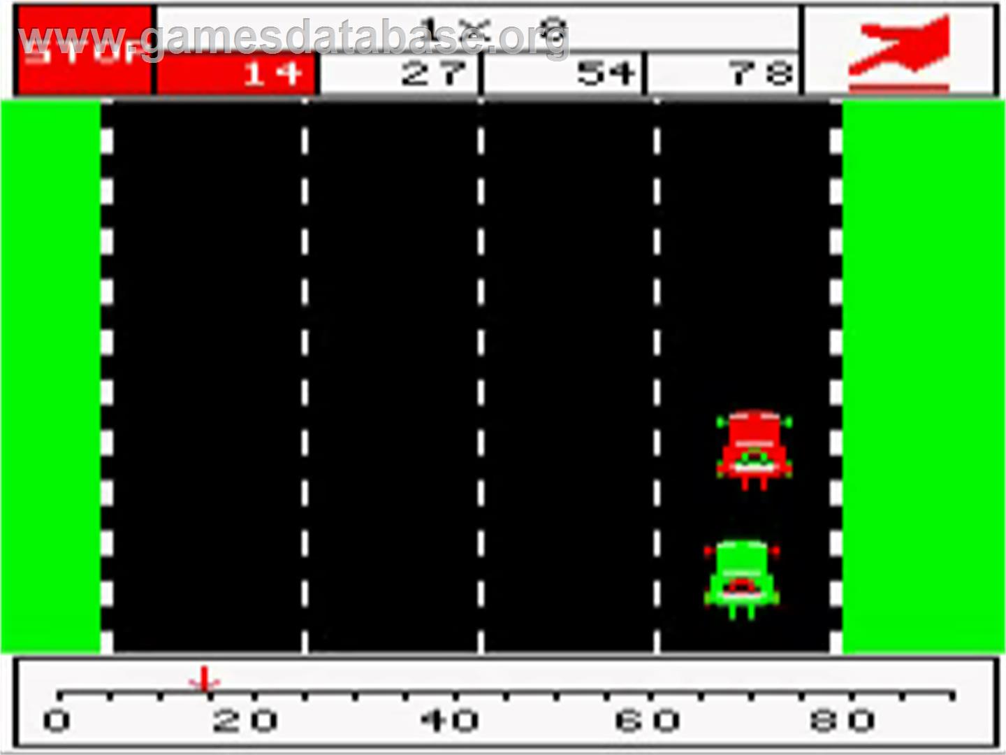 Number Chaser - Acorn BBC Micro - Artwork - In Game