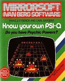 Box cover for Know Your Own PSI-Q on the Acorn Electron.