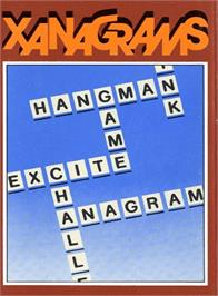 Box cover for Xanagrams on the Acorn Electron.