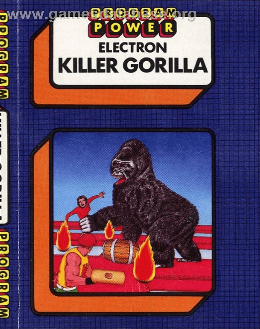 Killer Gorilla - Acorn Electron - Artwork - Box
