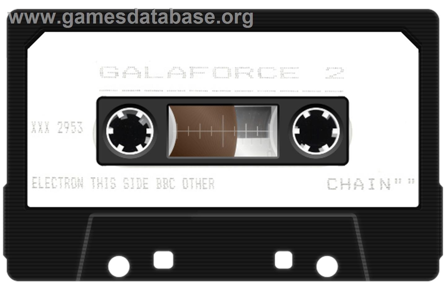 Galaforce 2 - Acorn Electron - Artwork - Cartridge