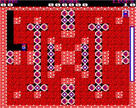 In game image of Diamond Pete on the Acorn Electron.