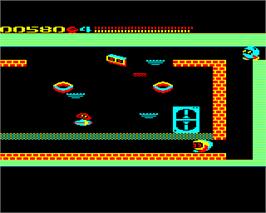In game image of Network on the Acorn Electron.