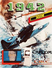 Box cover for 1942 on the Amstrad CPC.