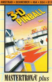 Box cover for 3D-Pinball on the Amstrad CPC.