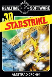 Box cover for 3D Starstrike on the Amstrad CPC.