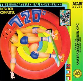 Box cover for 720 Degrees on the Amstrad CPC.