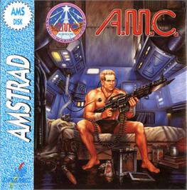 Box cover for A.M.C.: Astro Marine Corps on the Amstrad CPC.