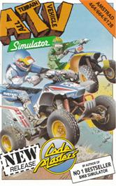 Box cover for ATV Simulator on the Amstrad CPC.