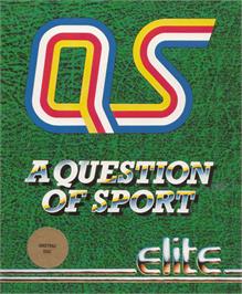Box cover for A Question of Sport on the Amstrad CPC.