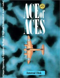 Box cover for Ace of Aces on the Amstrad CPC.