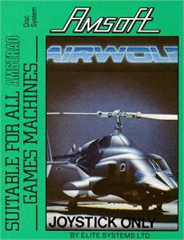 Box cover for Airwolf on the Amstrad CPC.