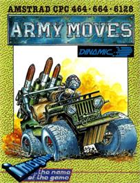 Box cover for Army Moves on the Amstrad CPC.