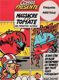 Box cover for Attack of the Killer Tomatoes on the Amstrad CPC.