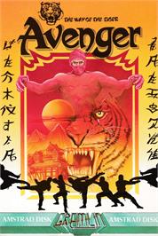 Box cover for Avenger on the Amstrad CPC.