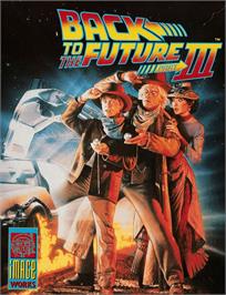 Box cover for Back to the Future 3 on the Amstrad CPC.