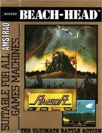 Box cover for Beach Head on the Amstrad CPC.