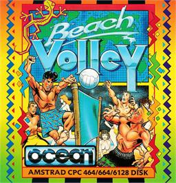 Box cover for Beach Volley on the Amstrad CPC.