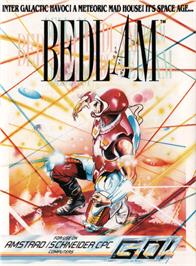 Box cover for Bedlam on the Amstrad CPC.