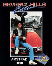 Box cover for Beverly Hills Cop on the Amstrad CPC.