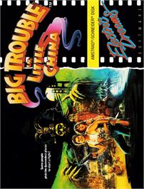 Box cover for Big Trouble in Little China on the Amstrad CPC.