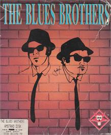 Box cover for Blues Brothers on the Amstrad CPC.
