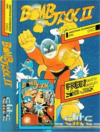 Box cover for Bomb Jack 2 on the Amstrad CPC.