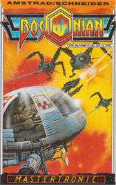 Box cover for Bosconian '87 on the Amstrad CPC.