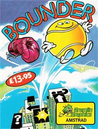 Box cover for Bounder on the Amstrad CPC.
