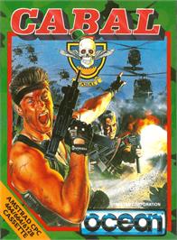 Box cover for Cabal on the Amstrad CPC.