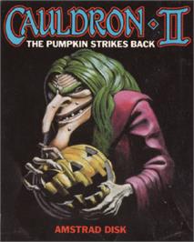 Box cover for Cauldron 2: The Pumpkin Strikes Back on the Amstrad CPC.