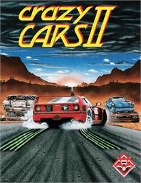 Box cover for Crazy Cars 2 on the Amstrad CPC.