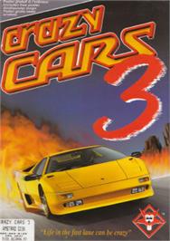 Box cover for Crazy Cars 3 on the Amstrad CPC.