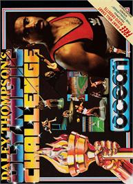 Box cover for Daley Thompson's Olympic Challenge on the Amstrad CPC.