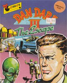 Box cover for Dan Dare 3: The Escape on the Amstrad CPC.
