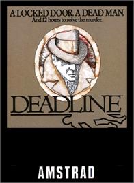Box cover for Deadline on the Amstrad CPC.