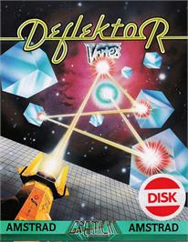 Box cover for Deflektor on the Amstrad CPC.