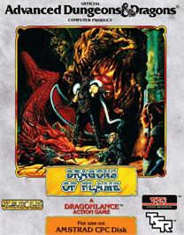 Box cover for Dragons of Flame on the Amstrad CPC.