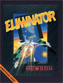 Box cover for Eliminator on the Amstrad CPC.
