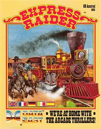 Box cover for Express Raider on the Amstrad CPC.