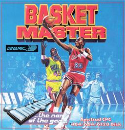 Box cover for Fernando Martin Basket Master on the Amstrad CPC.