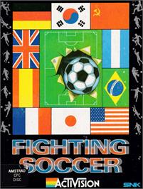Box cover for Fighting Soccer on the Amstrad CPC.