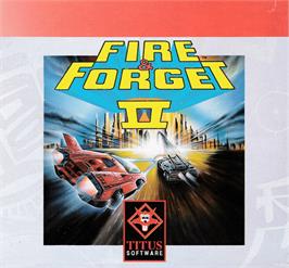 Box cover for Fire and Forget 2: The Death Convoy on the Amstrad CPC.