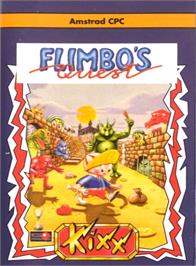 Box cover for Flimbo's Quest on the Amstrad CPC.