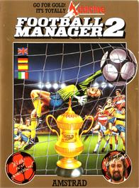 Box cover for Football Manager 2 on the Amstrad CPC.