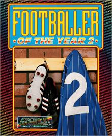 Box cover for Footballer of the Year 2 on the Amstrad CPC.